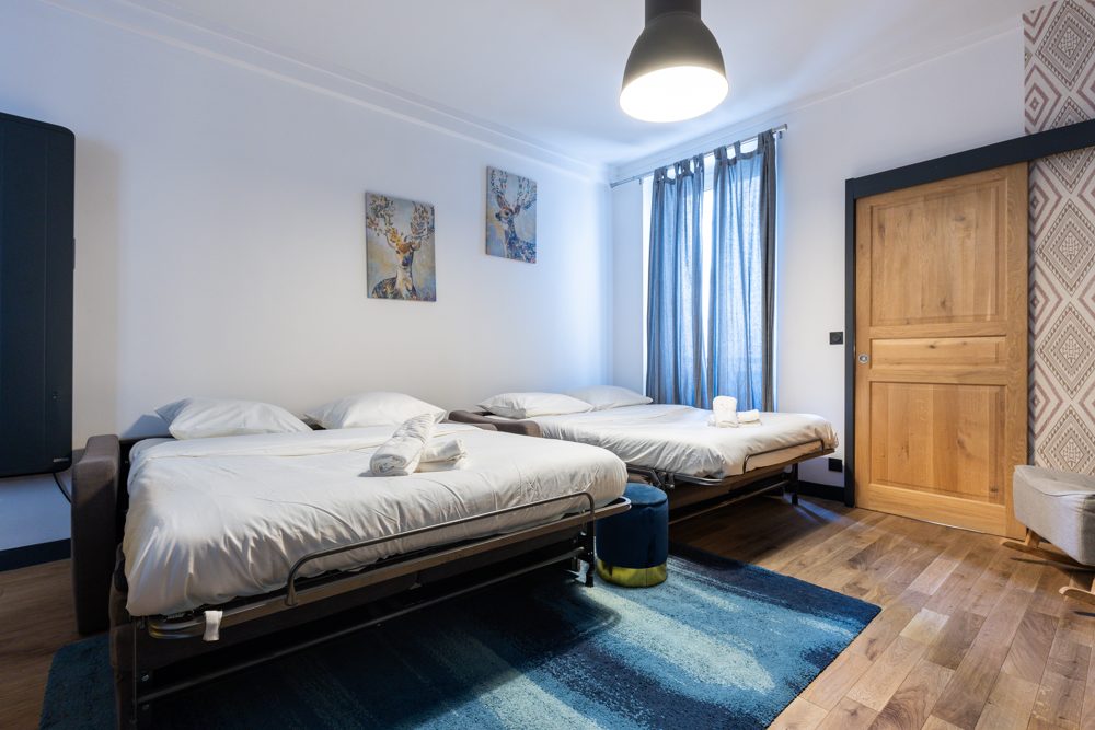 Chambre 2, lits jumeaux