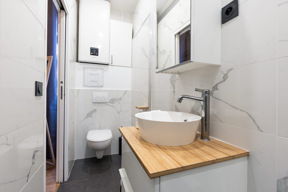 Vasque de la salle de bain